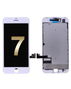 iPhone 7 LCD Screen Display with Touch Digitizer Panel and Frame (4.7 inches)(INCELL) - White