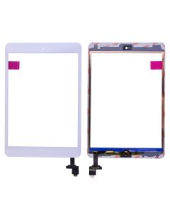 Touch Screen Digitizer with IC Control Circuit Logic Board Flex Cable for iPad mini 3 (High Quality) - White