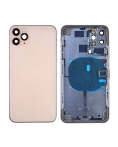 Back Housing with Small Parts Pre-installed for iPhone 11 Pro Max - Gold