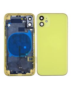 iPhone 11 Back Housing with Small Parts installed (6.1 inches ) - Yellow