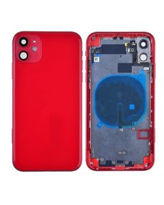 iPhone 11 Back Housing with Small Parts installed (6.1 inches ) - Red