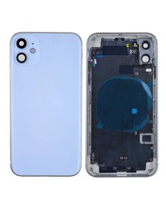 iPhone 11 Back Housing with Small Parts installed (6.1 inches) - White