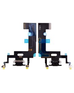 iPhone XR Charging Port with Flex Cable (6.1 inches)(Super High Quality) Black