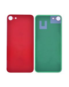 Back Glass Cover for iPhone 8 (4.7 inches) - Red (High Quality)