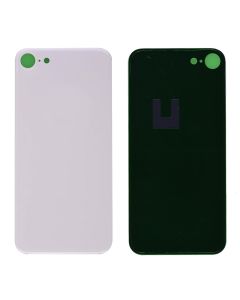 Back Glass Cover for iPhone 8 (4.7 inches) - White (High Quality)