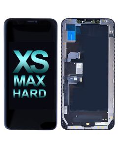 iPhone XS Max LCD Premium Screen Display with Touch Digitizer Panel and Frame (Hard Matrix) - Black