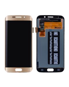 Samsung Galaxy S6 Edge G925 LCD Screen Display with Touch Digitizer Panel- Gold Platinum