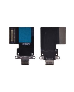 Charging Port with Flex Cable for iPad Pro 11 (2018) Pro 11 (2020) Pro 12.9 (3rd Gen) Pro 12.9 (4th Gen) - Black