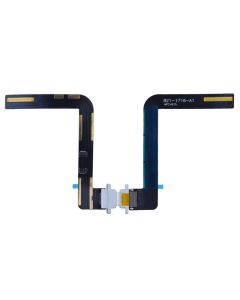 Charging Port with Flex Cable for iPad 7 (2019) iPad 8 (2020) (10.2 inches) (OEM) - White