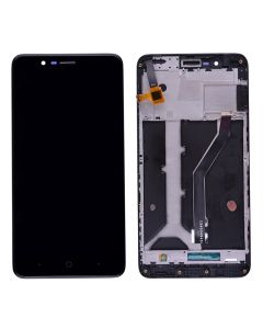 LCD Screen Display with Digitizer Touch Panel for ZTE ZMax Pro 2 Blade Z Max Z982 - Black (No Frame)