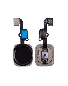 Home Button with Flex Cable Ribbon, Home Button Connector for iPhone 6S/ 6S Plus - Black