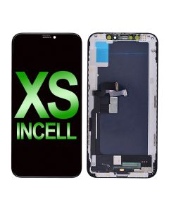 LCD Screen Digitizer Assembly with Frame for iPhone XS (Incell JK V3.0) - Black