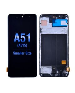 Samsung Galaxy A51 2019 A515 Screen Digitizer Assembly (INCELL PLUS) - Black(With Frame)