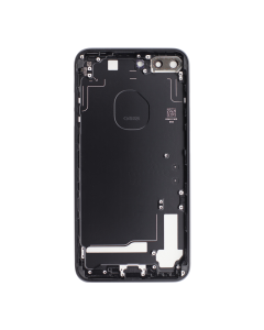 Back Housing with Camera Lens and small parts for iPhone 7 Plus (5.5 inches) - Matte Black