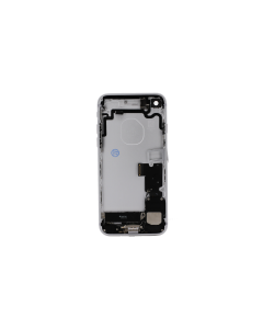 Back Housing for use with iPhone 7 with small parts (Silver)