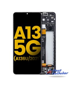 LCD ASSEMBLY COMPATIBLE FOR SAMSUNG GALAXY A13 5G (A136U / 2021) (WITH FRAME)