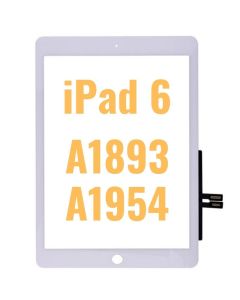 iPad 6 (2018) Touch Screen Digitizer Glass (High Quality) - White - A1893 A1954