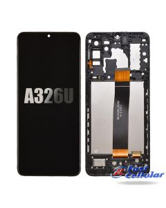 FSamsung Galaxy A32 5G (2021) A326U LCD Screen Digitizer Assembly (America Version) - Black (With FRAME)