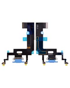 iPhone XR Charging Port with Flex Cable (6.1 inches)(Super High Quality) Blue