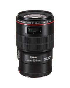 Canon EF 100mm f/2.8L Macro IS USM Lens (Pre-owned)