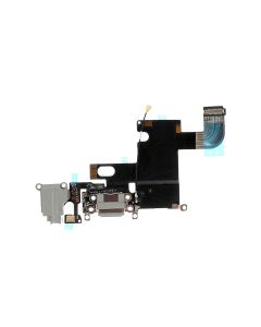 Charging Port with Flex Cable, Mic, Antenna Wire and Earphone Jack for iPhone 6 (4.7 inches) -White