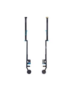 Home Button Connector with Flex Cable Ribbon for iPad 7 2019 (10.2 inches) - Black