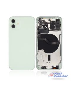 Apple iPhone 12 Back Housing with Small Parts Pre-installed if it is broken- Green