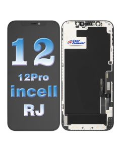 LCD Screen Digitizer Assembly With Frame for iPhone 12 / 12 Pro (RJ Incell) - Black