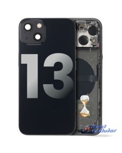 Back Housing with Small Parts Pre-installed for iPhone 13 (for America Version) - Midnight