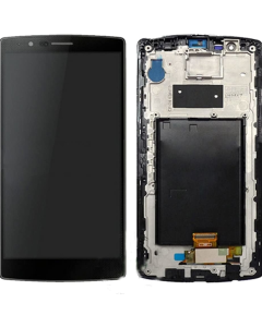 LCD Display Touch Screen Digitizer + Frame for LG G4 H810 H811 H815 VS986 LS991 F500L (Black with Frame)