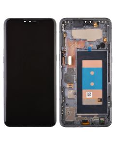 LG V50 ThinQ LM-V500XM LCD Screen Digitizer Assembly With Frame - Black