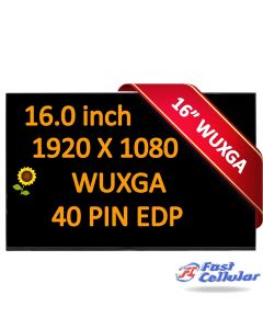 NV160WUM-NX1 V8.0 16.0' WUXGA EDP 144HZ LAPTOP LED LCD Panel New Display OEM 40 pin