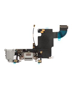 iPhone 6S Charging Port with Flex Cable, Headphone Jack and Microphone (4.7 inches) (Super High Quality) - Dark Gray