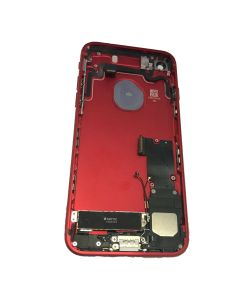 Back Housing with Camera Lens and small parts for iPhone 7 Plus (5.5 inches) - Red