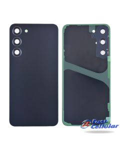 Back Cover with Camera Glass Lens and Adhesive Tape for Samsung Galaxy S23 PLUS S916 (for SAMSUNG) - Black