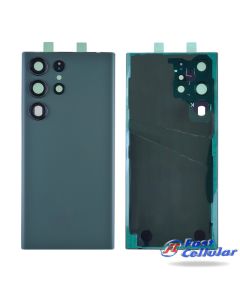 Back Cover with Camera Glass Lens and Adhesive Tape for Samsung Galaxy S23 Ultra S918 (for SAMSUNG) - Green