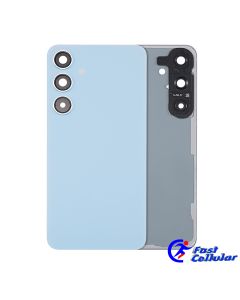 Back Cover with Camera Glass Lens with Adhesive Tape for Samsung Galaxy S24 Plus 5G S926 (Premium) - Sapphire Blue