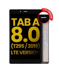 LCD Assembly Without Frame Compatible For Samsung Galaxy Tab A 8.0" (2019) (T295) (LTE Version) (Black)