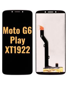 LCD Screen Display with Touch Digitizer Panel for Motorola Moto G6 Play XT1922 (for Motorola) - Black