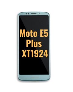 LCD Screen Display with Touch Digitizer Panel and Frame for Motorola Moto E5 Plus XT1924 - Blue