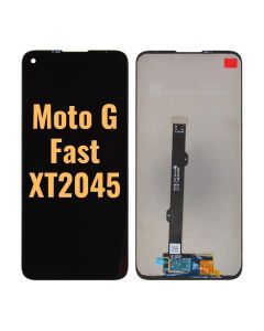 LCD Screen Digitizer Assembly for Motorola Moto G Fast XT2045 - Black