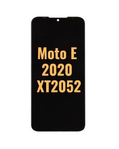 Motorola Moto E (2020) XT2052 LCD Screen Digitizer Assembly - Black