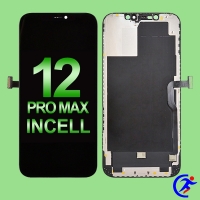 Apple iPhone 12 Pro Max LCD Screen Digitizer Assembly With Frame (6.7 inches) (INCELL JK) - Black A2411 A2342 A2410 A2412